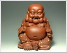 紫砂壶图片：欢天喜地-布袋佛 - 宜兴紫砂壶网