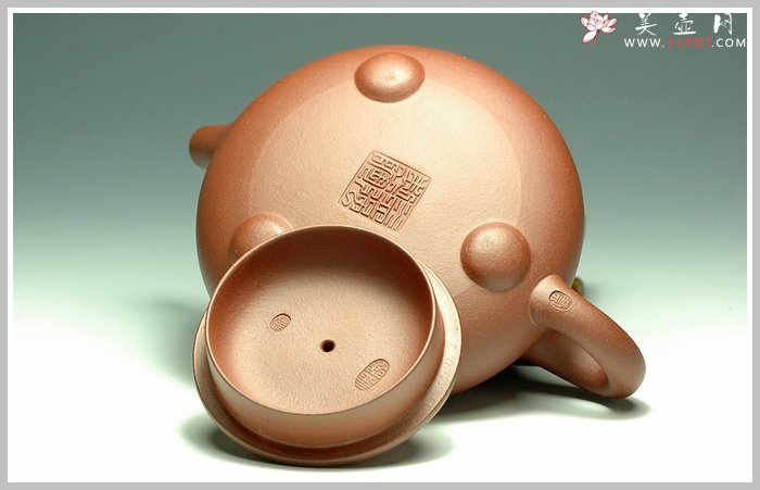 紫砂壶图片：牛盖石瓢 - 宜兴紫砂壶网