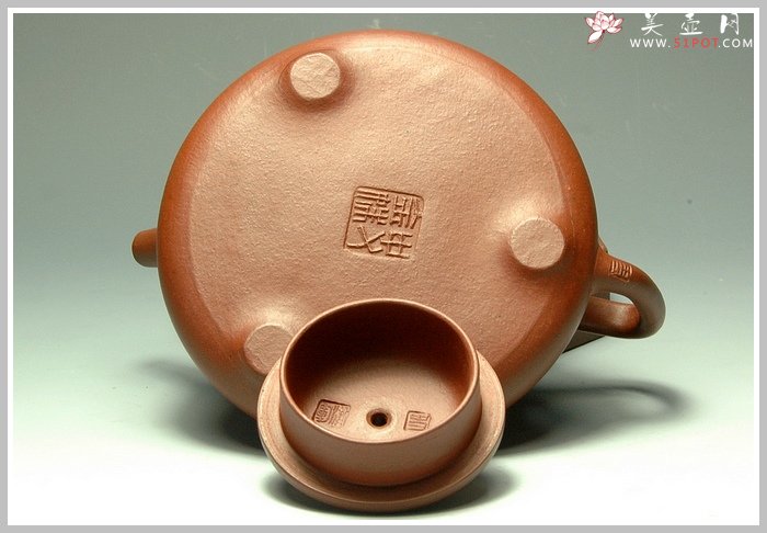 紫砂壶图片：子冶石瓢 - 宜兴紫砂壶网