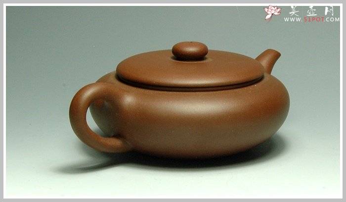 紫砂壶图片：扁圆 - 宜兴紫砂壶网