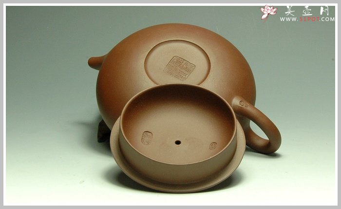 紫砂壶图片：扁圆 - 宜兴紫砂壶网
