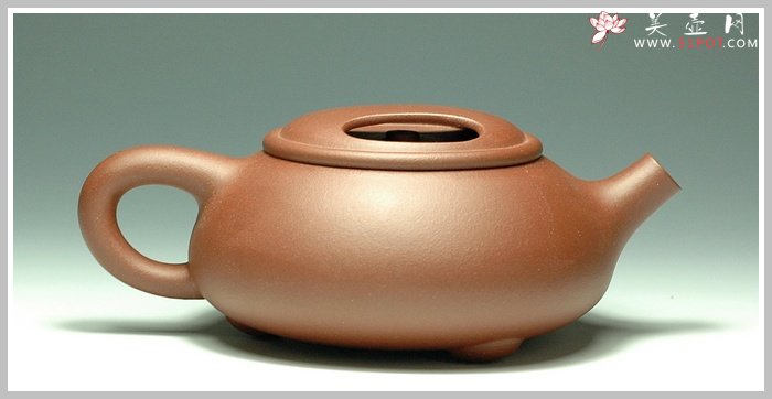 紫砂壶图片：牛盖石瓢 - 宜兴紫砂壶网