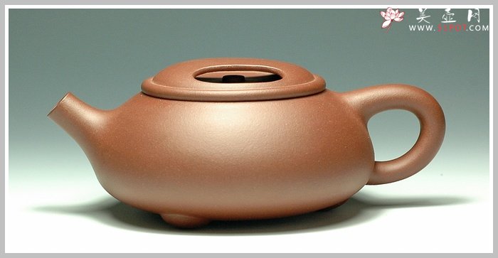 紫砂壶图片：牛盖石瓢 - 宜兴紫砂壶网