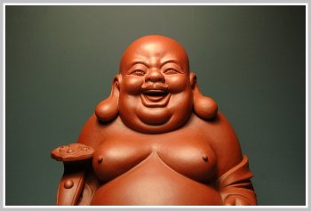 紫砂壶图片：如意弥勒 - 宜兴紫砂壶网