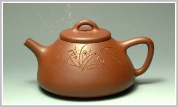 紫砂壶图片：子冶石瓢 - 宜兴紫砂壶网