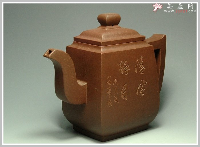 紫砂壶图片：高四方 - 宜兴紫砂壶网