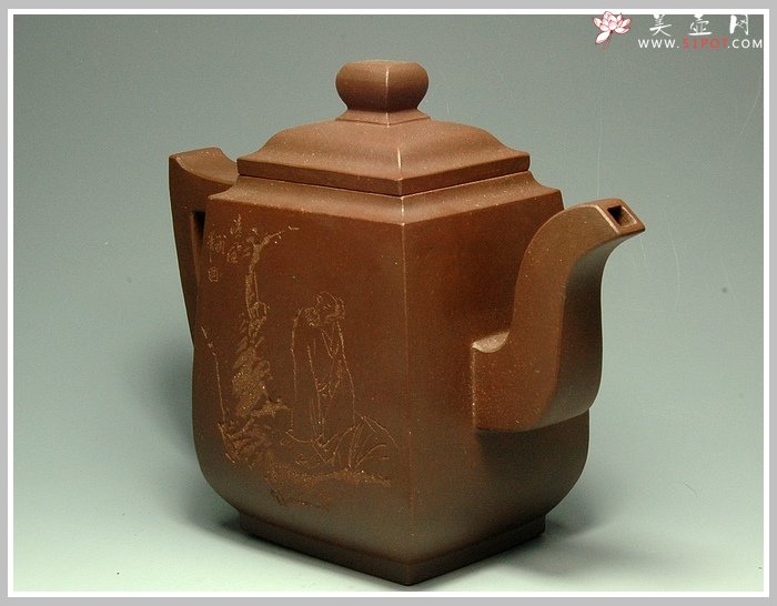 紫砂壶图片：高四方 - 宜兴紫砂壶网