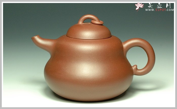 紫砂壶图片：葫芦   -美壶网定制 - 宜兴紫砂壶网