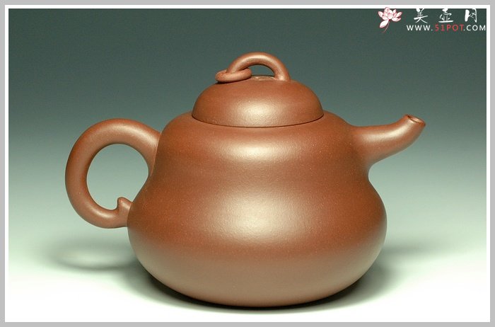 紫砂壶图片：葫芦   -美壶网定制 - 宜兴紫砂壶网