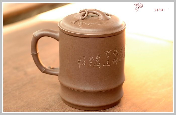 紫砂壶图片：李霞作品 父李昌鸿装饰 - 宜兴紫砂壶网