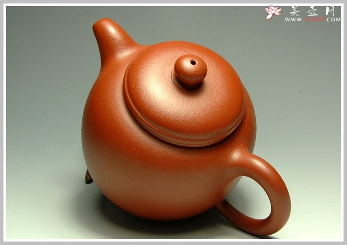 紫砂壶图片：朱泥匏尊 - 宜兴紫砂壶网