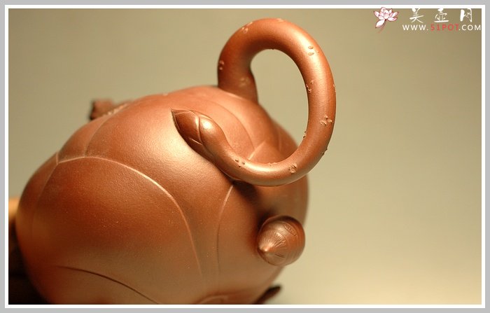 紫砂壶图片：青蛙莲子 - 宜兴紫砂壶网
