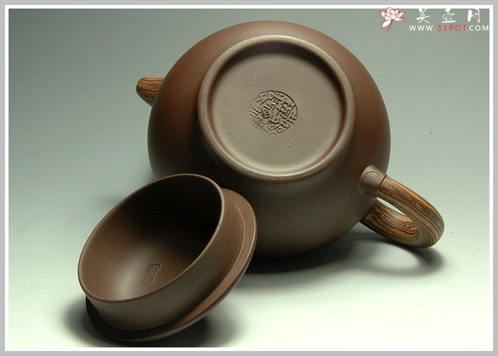 紫砂壶图片：木纹 掇只 - 宜兴紫砂壶网