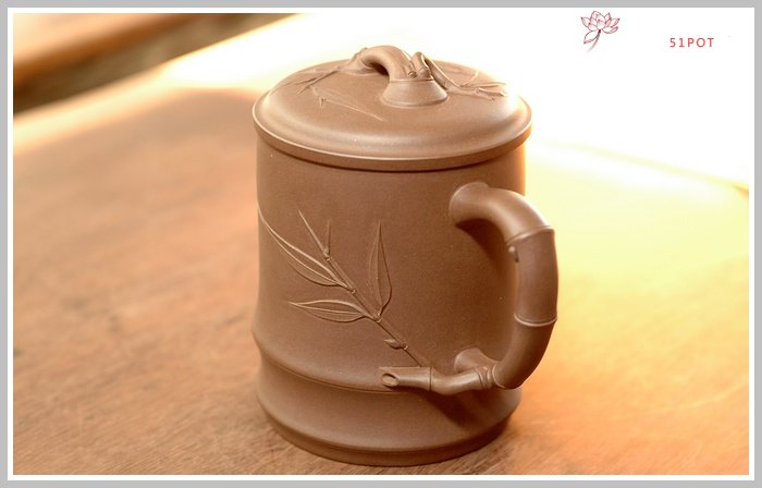 紫砂壶图片：李霞作品 父李昌鸿装饰 - 宜兴紫砂壶网