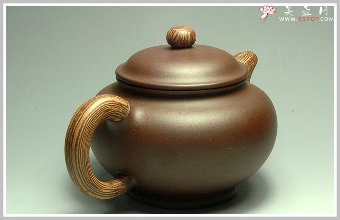 紫砂壶图片：木纹 掇只 - 宜兴紫砂壶网