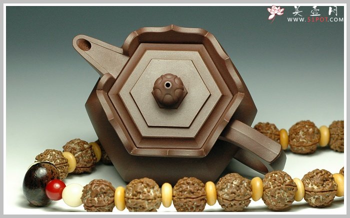 紫砂壶图片：矮僧帽（小） - 宜兴紫砂壶网