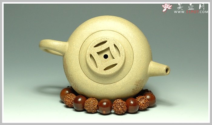 紫砂壶图片：金币圆腹 - 宜兴紫砂壶网