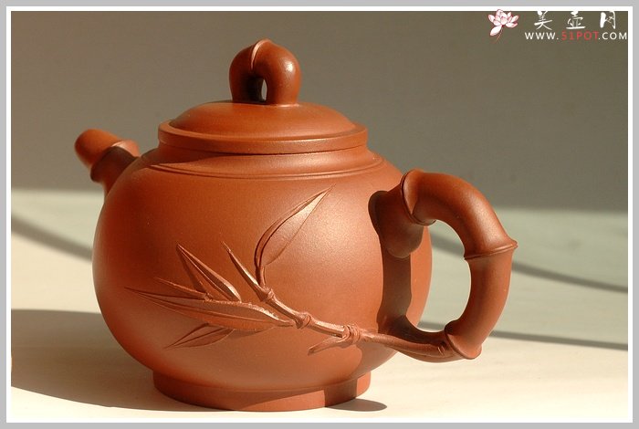 紫砂壶图片：小竹鼎 - 宜兴紫砂壶网