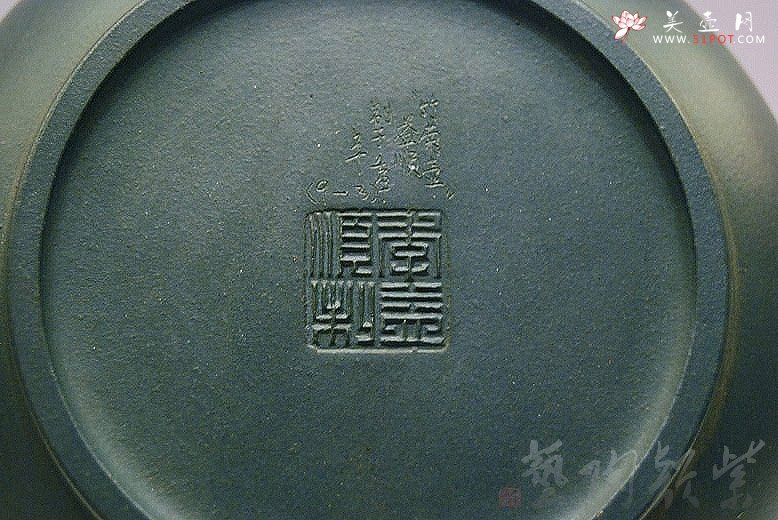 紫砂壶图片：竹菊 - 宜兴紫砂壶网