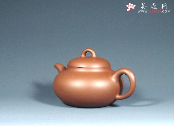 紫砂壶图片：柿圆 - 宜兴紫砂壶网