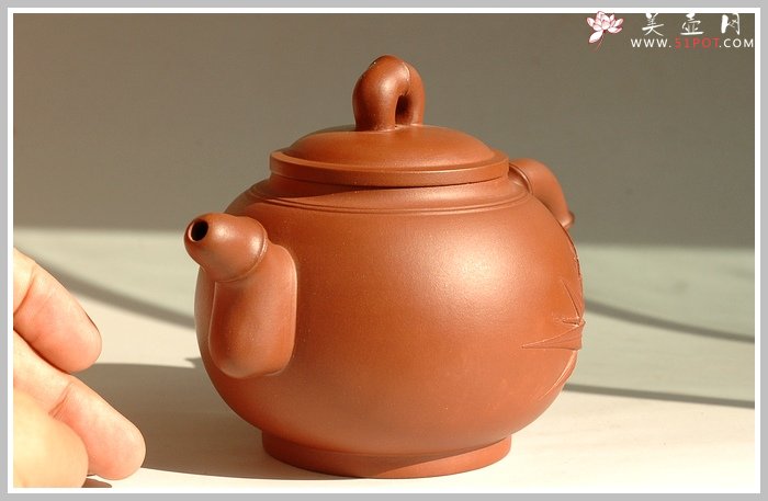 紫砂壶图片：小竹鼎 - 宜兴紫砂壶网