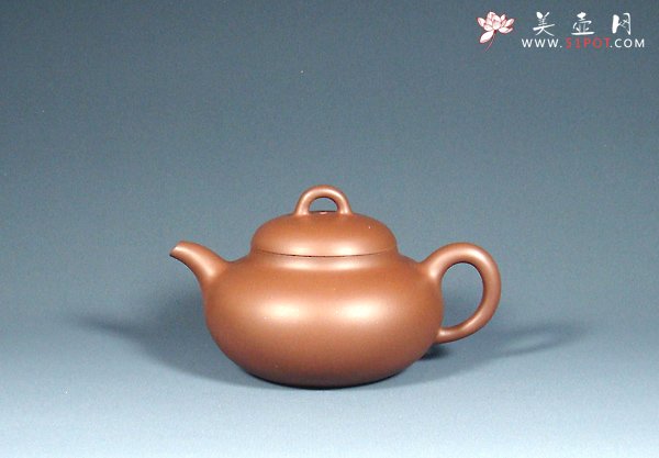 紫砂壶图片：柿圆 - 宜兴紫砂壶网