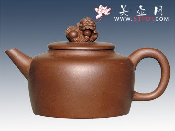 紫砂壶图片：狮球 - 宜兴紫砂壶网