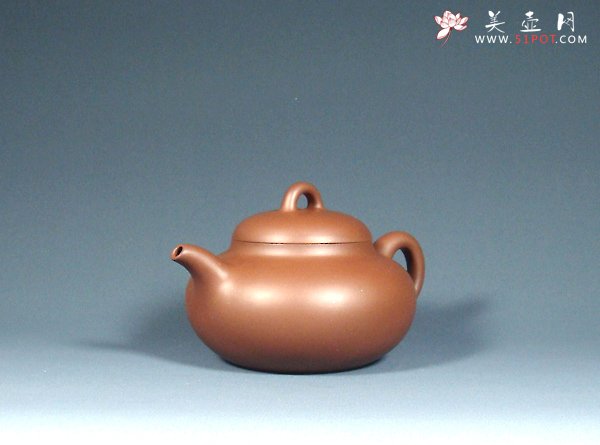 紫砂壶图片：柿圆 - 宜兴紫砂壶网