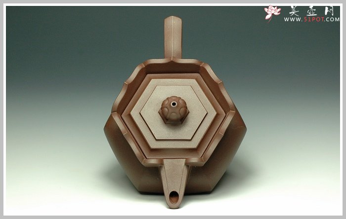 紫砂壶图片：矮僧帽（小） - 宜兴紫砂壶网