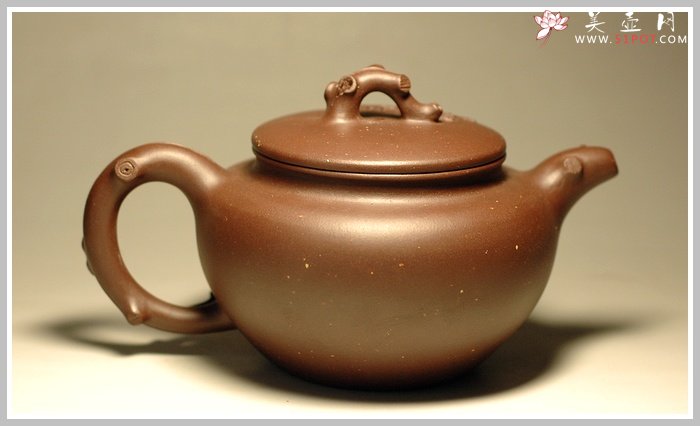 紫砂壶图片：踏雪寻梅 - 宜兴紫砂壶网