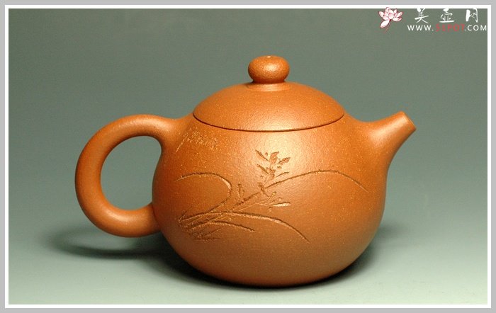 紫砂壶图片：降坡泥西施 - 宜兴紫砂壶网