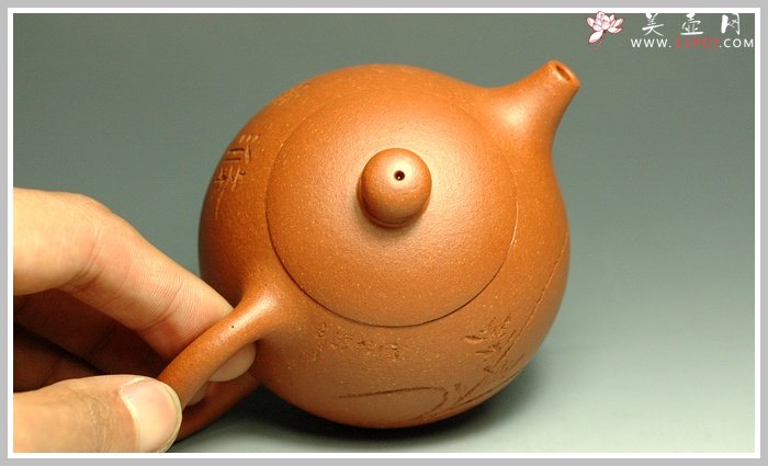 紫砂壶图片：降坡泥西施 - 宜兴紫砂壶网