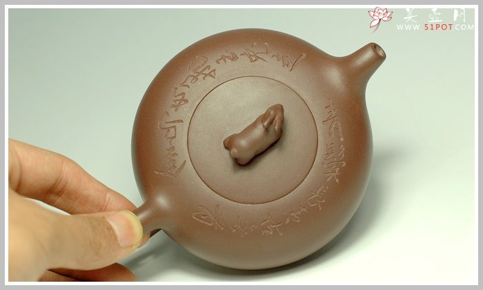 紫砂壶图片：旺兔吉祥壶 - 宜兴紫砂壶网