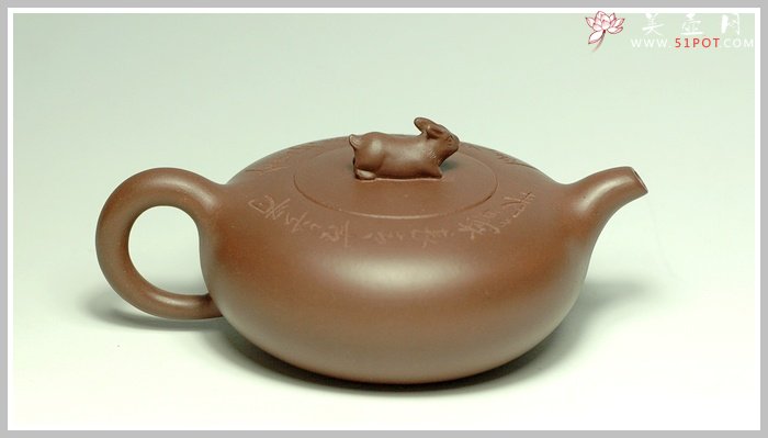 紫砂壶图片：旺兔吉祥壶 - 宜兴紫砂壶网