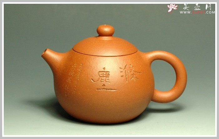 紫砂壶图片：降坡泥西施 - 宜兴紫砂壶网