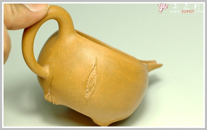 紫砂壶图片：全手一套寿桃套壶 - 宜兴紫砂壶网