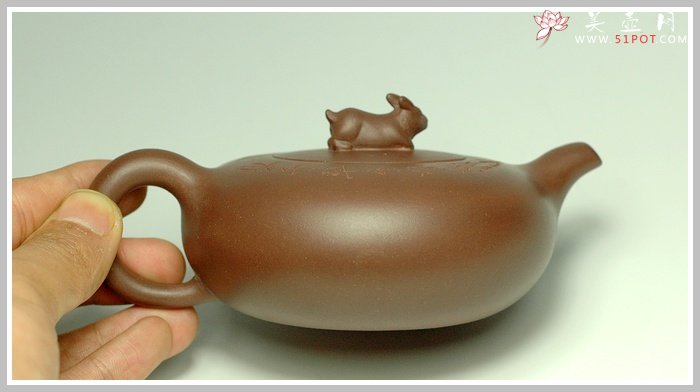 紫砂壶图片：旺兔吉祥壶 - 宜兴紫砂壶网