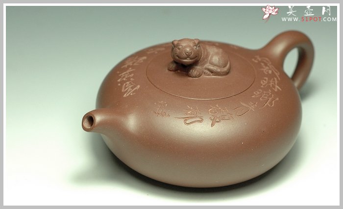 紫砂壶图片：旺虎 - 宜兴紫砂壶网