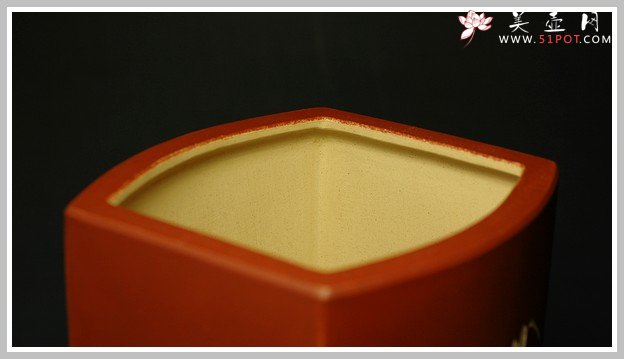 紫砂壶图片：长四方花盆1 - 宜兴紫砂壶网