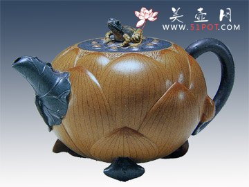 紫砂壶图片：莲心 - 宜兴紫砂壶网