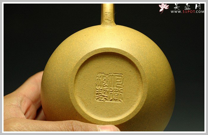 紫砂壶图片：段泥寿珍掇球 - 宜兴紫砂壶网