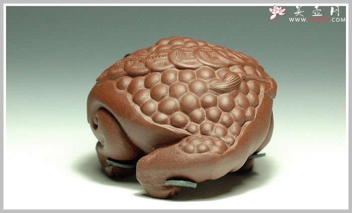 紫砂壶图片：三足福 - 宜兴紫砂壶网