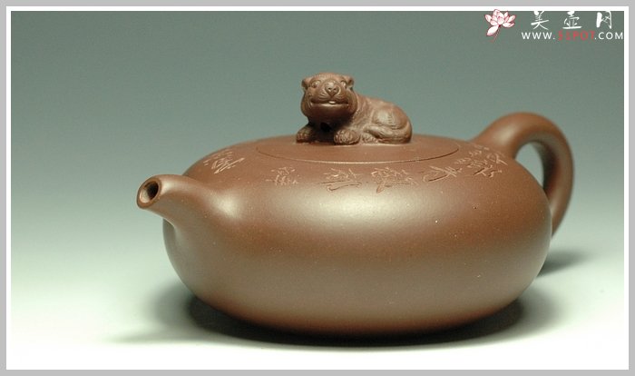 紫砂壶图片：旺虎 - 宜兴紫砂壶网