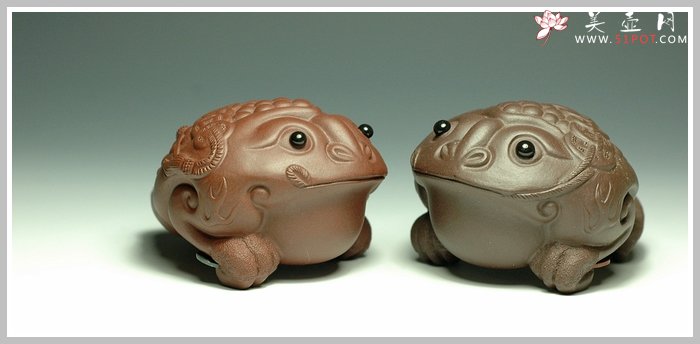 紫砂壶图片：三足福 - 宜兴紫砂壶网