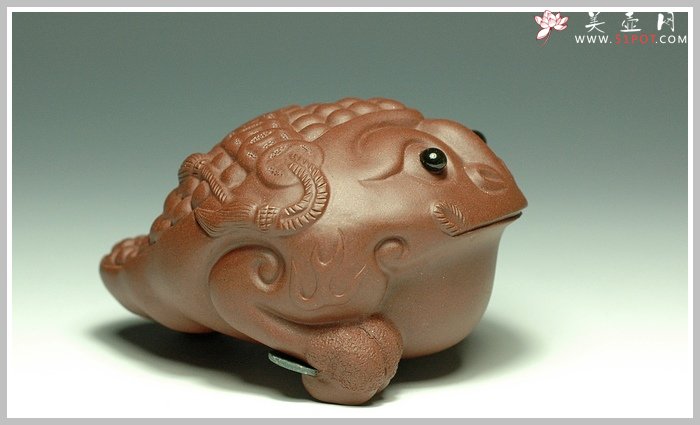 紫砂壶图片：三足福 - 宜兴紫砂壶网