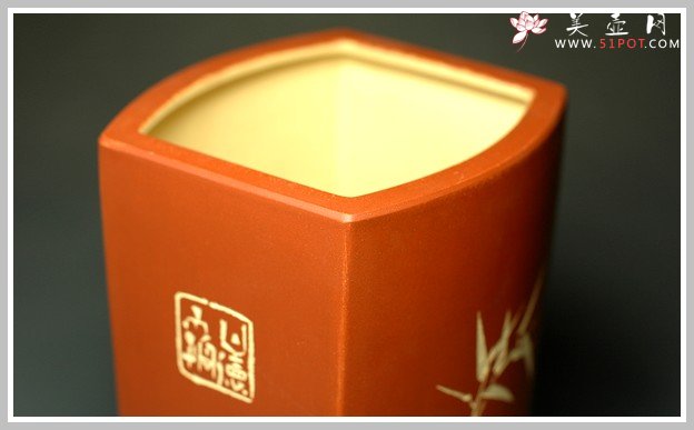 紫砂壶图片：长四方花盆2 - 宜兴紫砂壶网