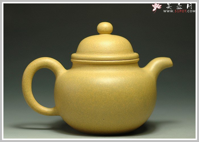 紫砂壶图片：段泥寿珍掇球 - 宜兴紫砂壶网
