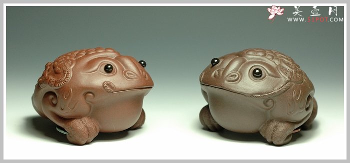 紫砂壶图片：三足福 - 宜兴紫砂壶网