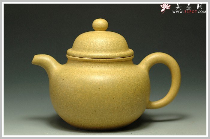 紫砂壶图片：段泥寿珍掇球 - 宜兴紫砂壶网