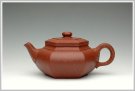 紫砂壶图片：大彬六方-点砂 - 宜兴紫砂壶网